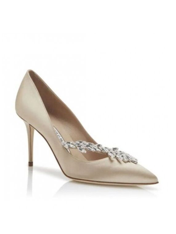 Туфли Manolo Blahnik Nadira, бежевые