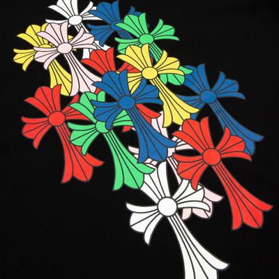 Футболка Chrome Hearts Multi Color Cross