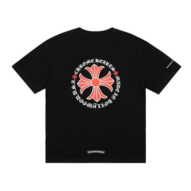 Футболка Chrome Hearts Red Plus Cross