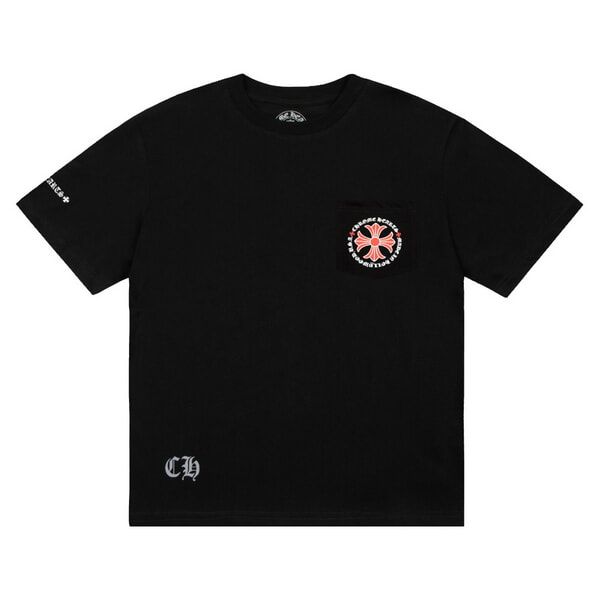 Футболка Chrome Hearts Red Plus Cross