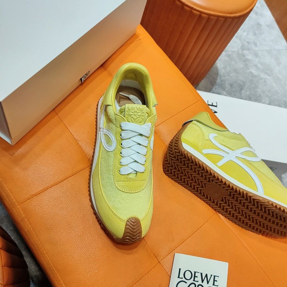 Кроссовки Loewe Flow runner, желтые