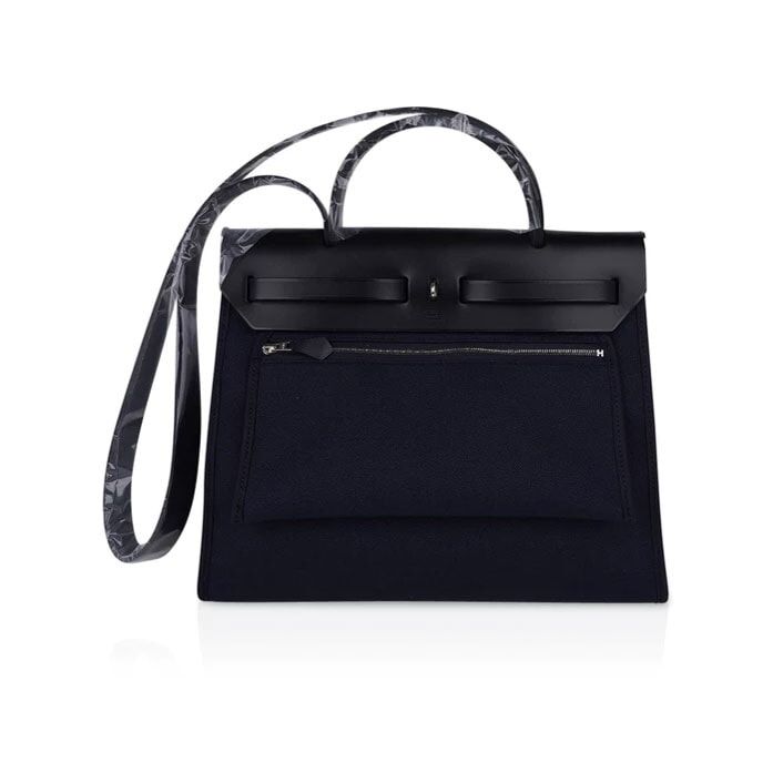 Сумка Hermes Herbag dark blue 31