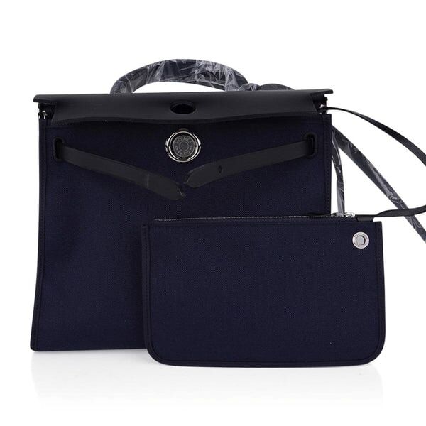 Сумка Hermes Herbag dark blue 31