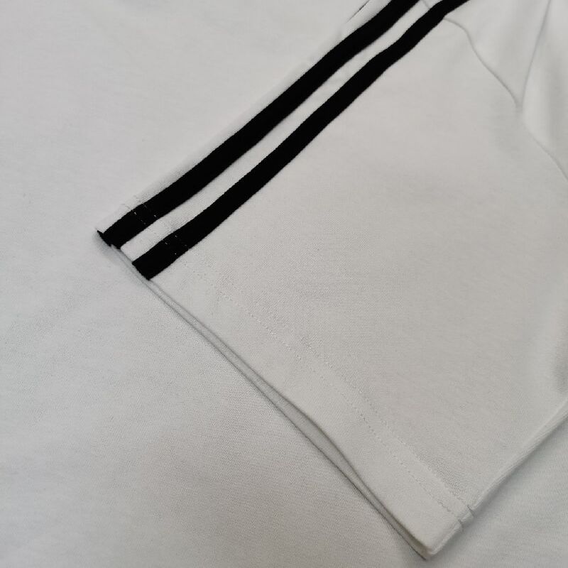 Оверсайз футболка Баленсиага & Adidas, белая