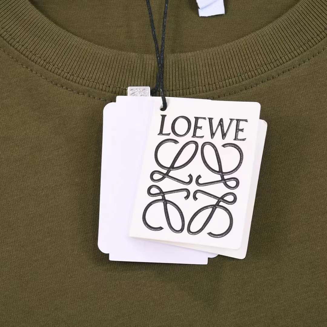 Футболка Loewe c текстурным лого