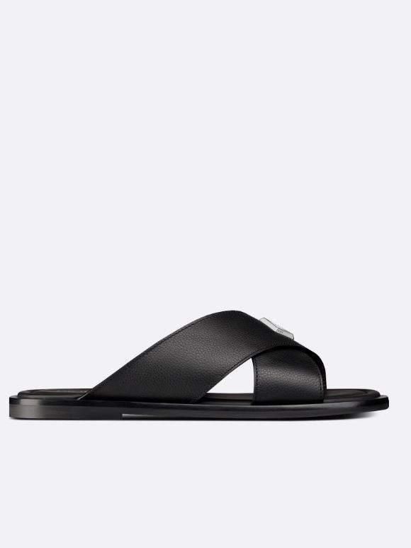 Кожаные сандалии Dior Alias, черные