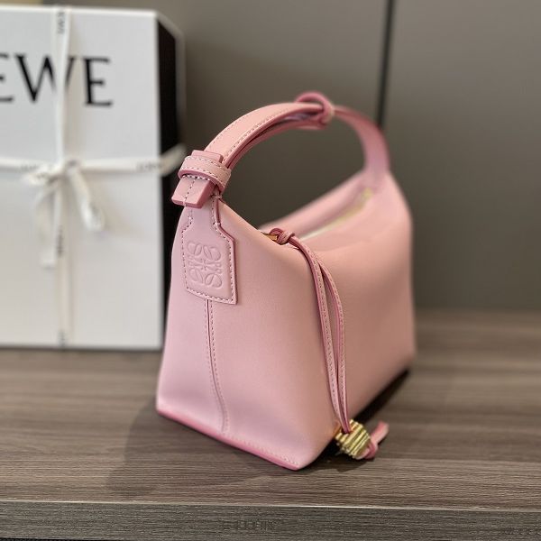 Сумка Loewe Cubi small, розовая