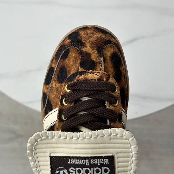 Кросівки Adidas Samba & Wales Bonner, леопардові