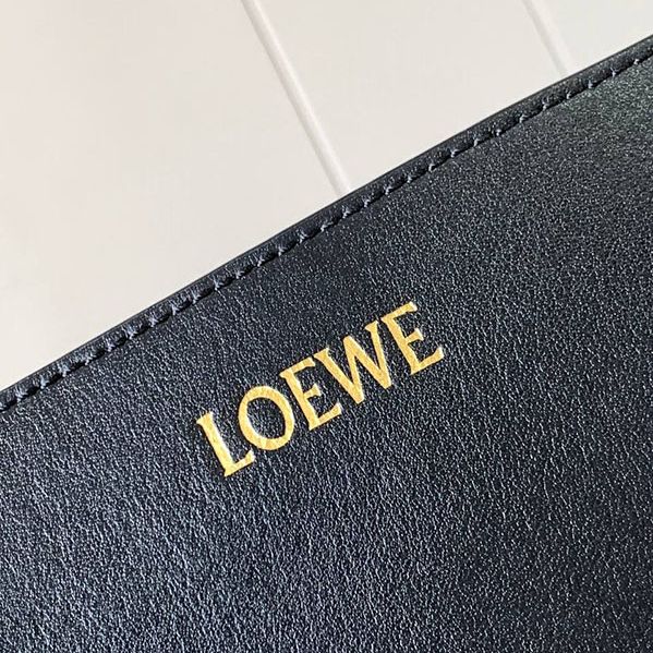 Сумка тоут Loewe Puzzle Fold large, чорна