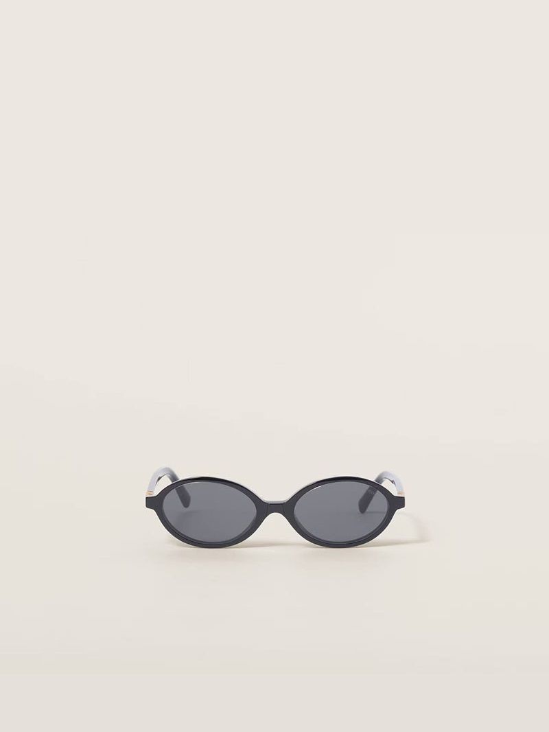 Сонцезахисні окуляри Міу Міу Regard, чорні
