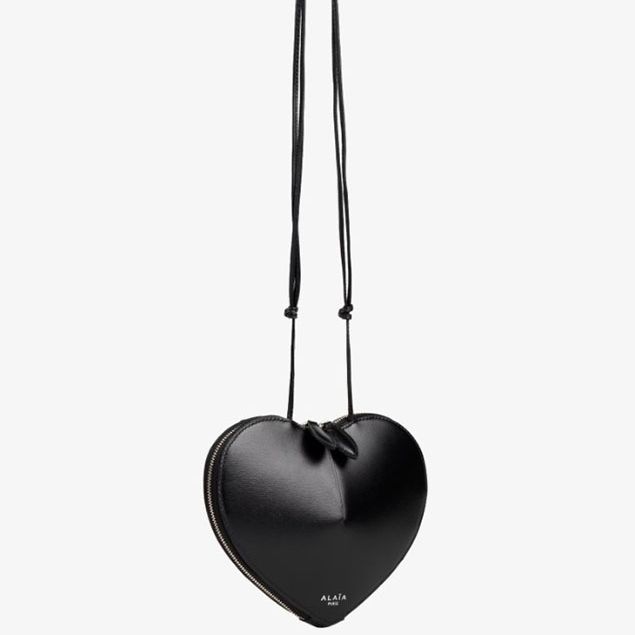 Сумка Le Coeur в формі серця, чорна