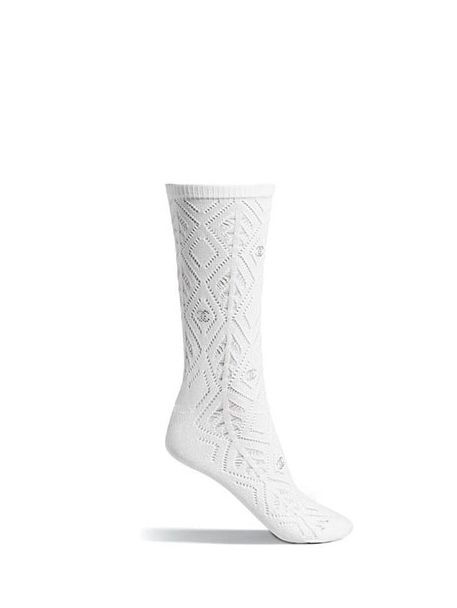 Шкарпетки з лого, білі