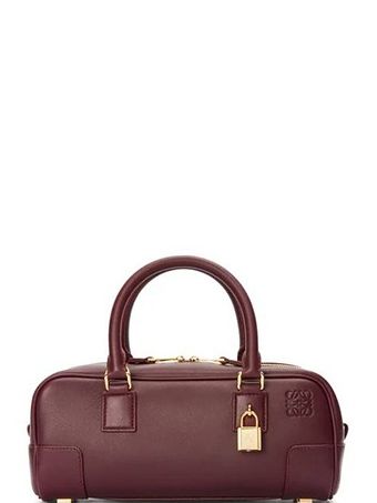 Сумка Loewe Amazona 23 Cropped, бордова