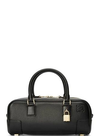 Сумка Loewe Amazona 23 Cropped, чорна