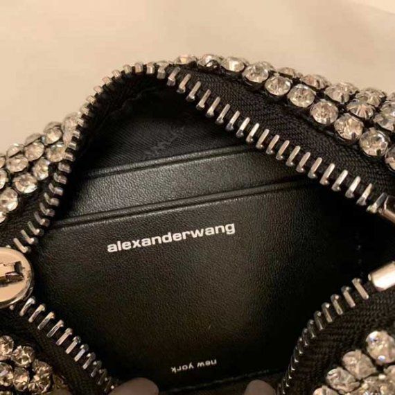 Сумка с кристаллами Alexander Wang