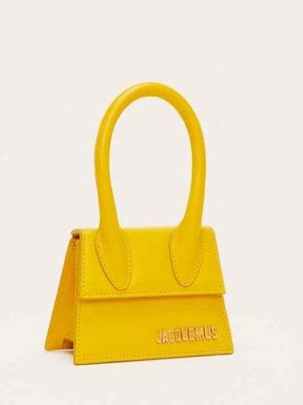 Мини-сумка JACQUEMUS, жёлтая