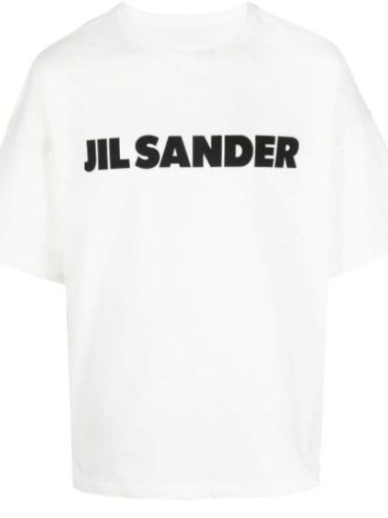 Футболка Jil Sander с короткими рукавами и логотипом