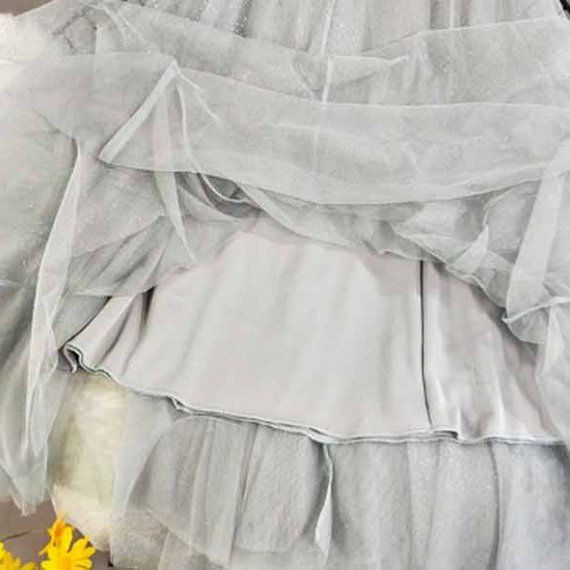 Фатиновая юбка с блестками