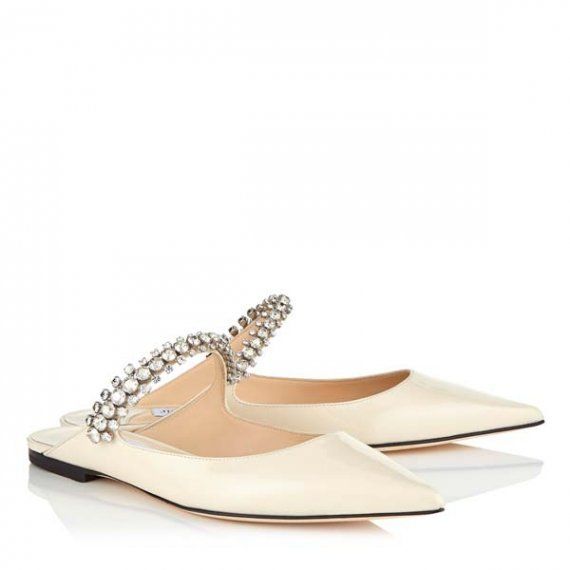 Мюли Jimmy Choo Bing Flat, белые