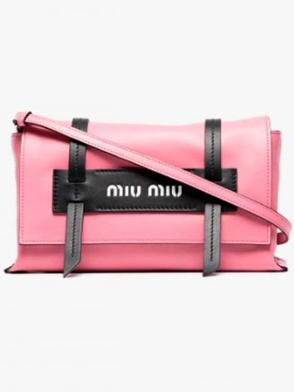 Мини-сумка Miu Miu Grace Lux, розовая