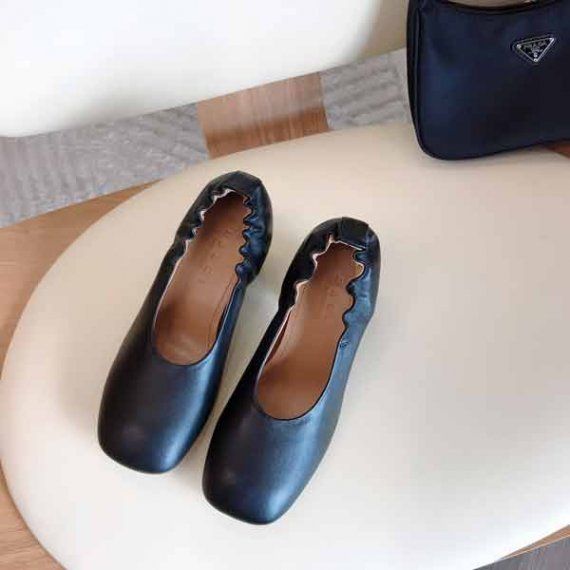 Туфли Marni с квадратным носком