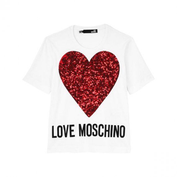 Футболка Moschino Heart