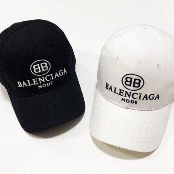 Бейсболка Баленсиага с лого, унисекс