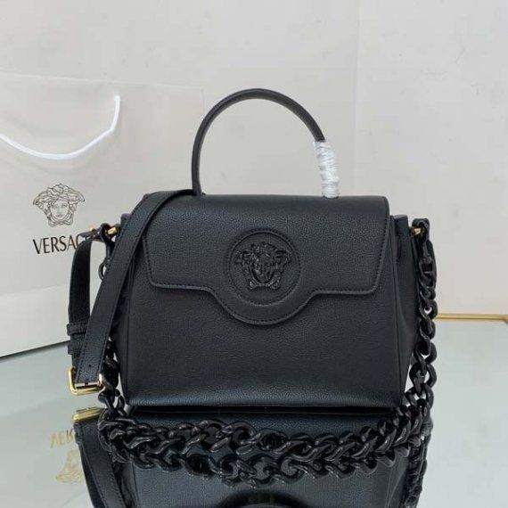 Сумка Versace La Medusa medium, черная