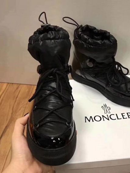 Угги Moncler на шнурках