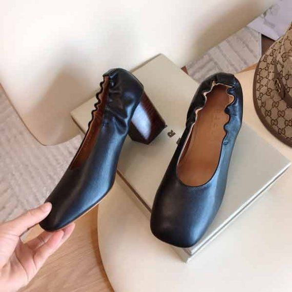 Туфли Marni с квадратным носком