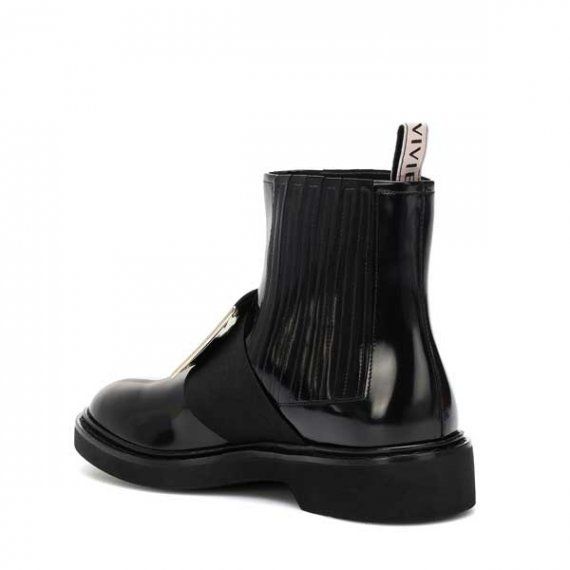 Лакированные ботинки Roger Vivier с пряжкой