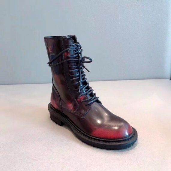 Ботинки Ann Demeulemeester с потертостями