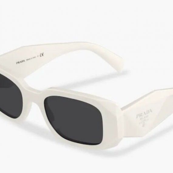 Солнцезащитные очки Прада Symbole, белые
