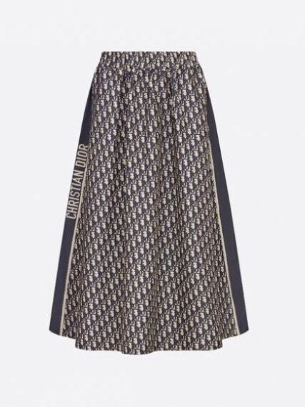 Жаккардовая юбка с мотивом  Oblique