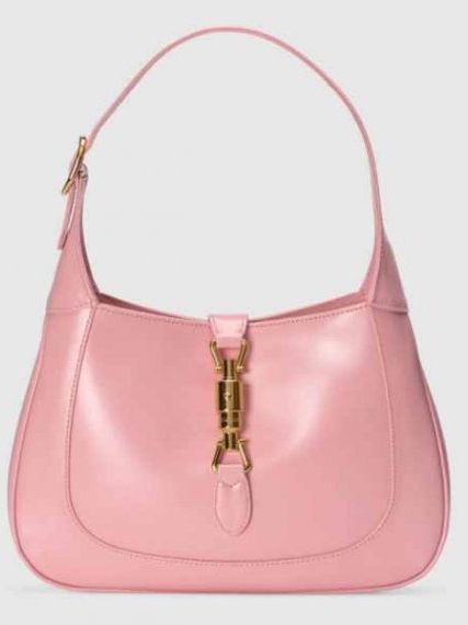 Маленькая сумка-хобо Гуччи Jackie 1961, розовая