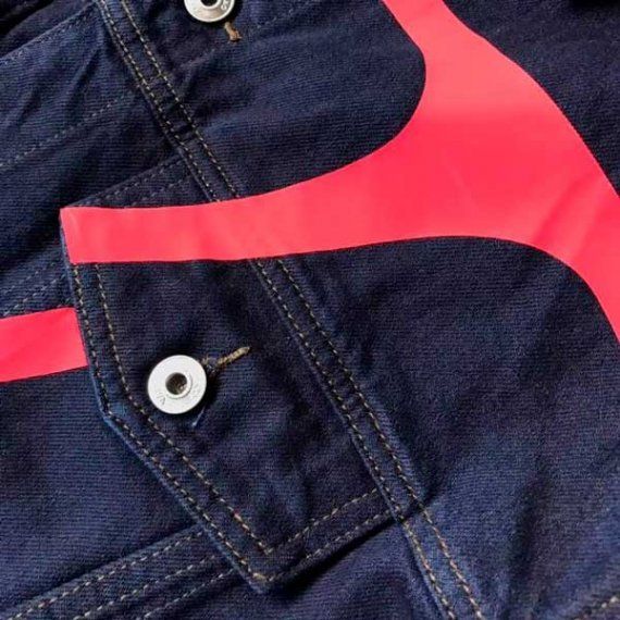 Джинсовая куртка  Go Logo, синяя