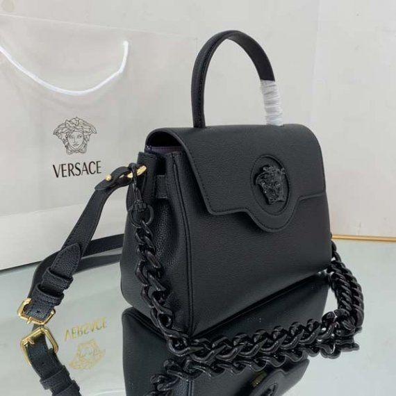 Сумка Versace La Medusa medium, черная