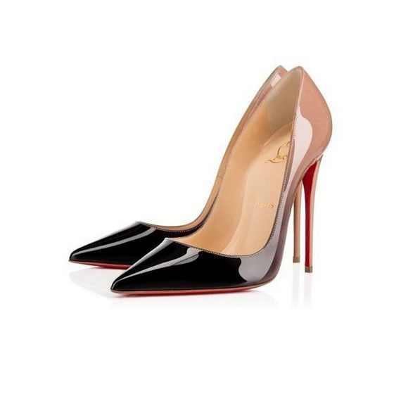 Туфли лодочки от Christian Louboutin, Ombre Nude/Black