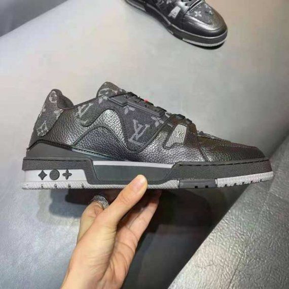 Кроссовки LV TRAINER SNEAKE, черные