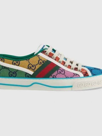 Кеды Гуччи Tennis GG Multicolor