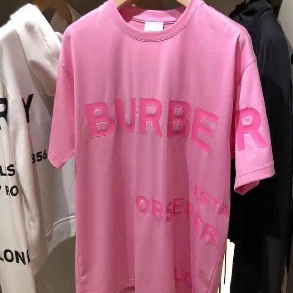 Футболка Burberry, розовая
