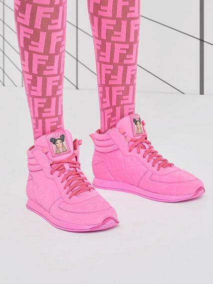 Кросовки  Nicki Minaj розовые
