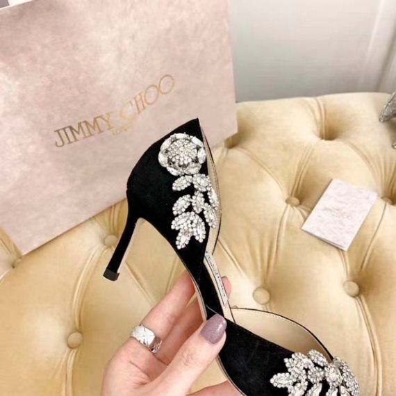 Туфли Jimmy Choo Teja 85, черные