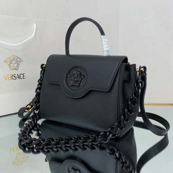 Сумка Versace La Medusa medium, черная