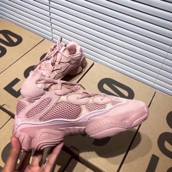 Кроссовки Yeezy 500 Adidas, розовые