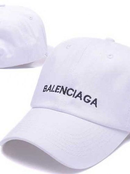Бейсболка Баленсиага с вышитым лого