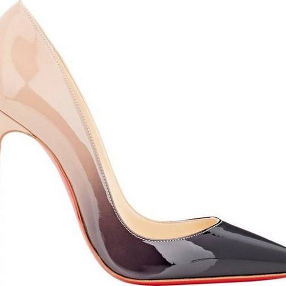 Туфли лодочки от Christian Louboutin, Ombre Nude/Black